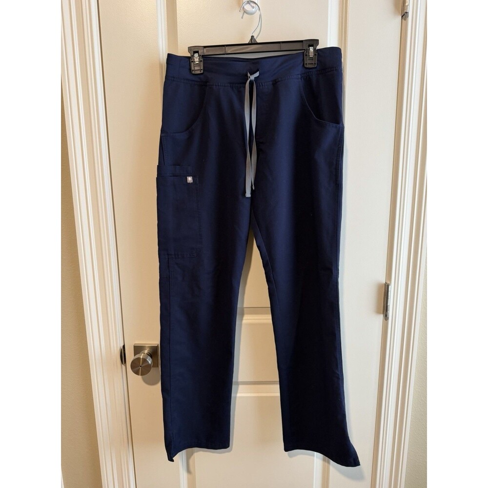 FIGS Kade Cargo Scrub Pants Women’s Large Regular Navy T21004.